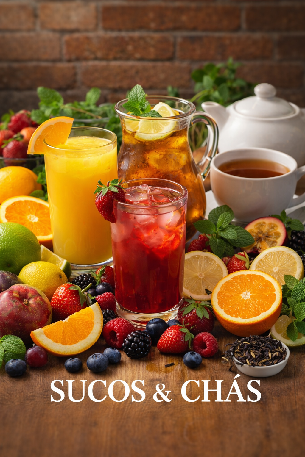 Suco / Chá / Água