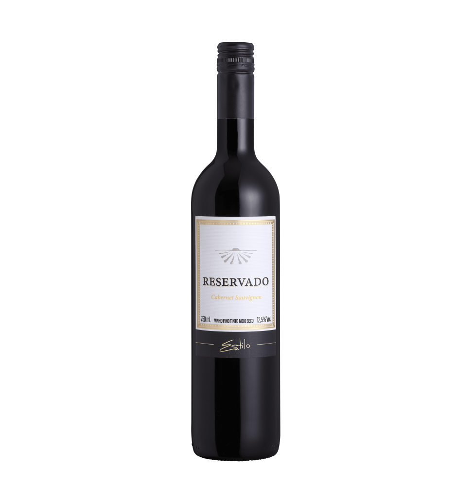 Vinho Estilo Cabernet Sauvignon Reservado Meio Seco 750ml