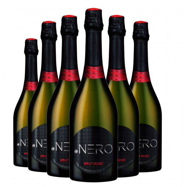 Pack Espumante Ponto Nero Cult Brut Rosé 750ml
