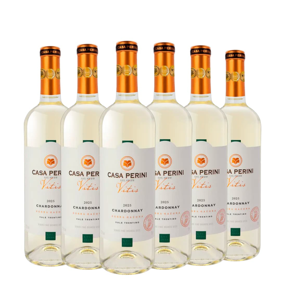 PACK Vinho Casa Perini Chardonnay 750ml