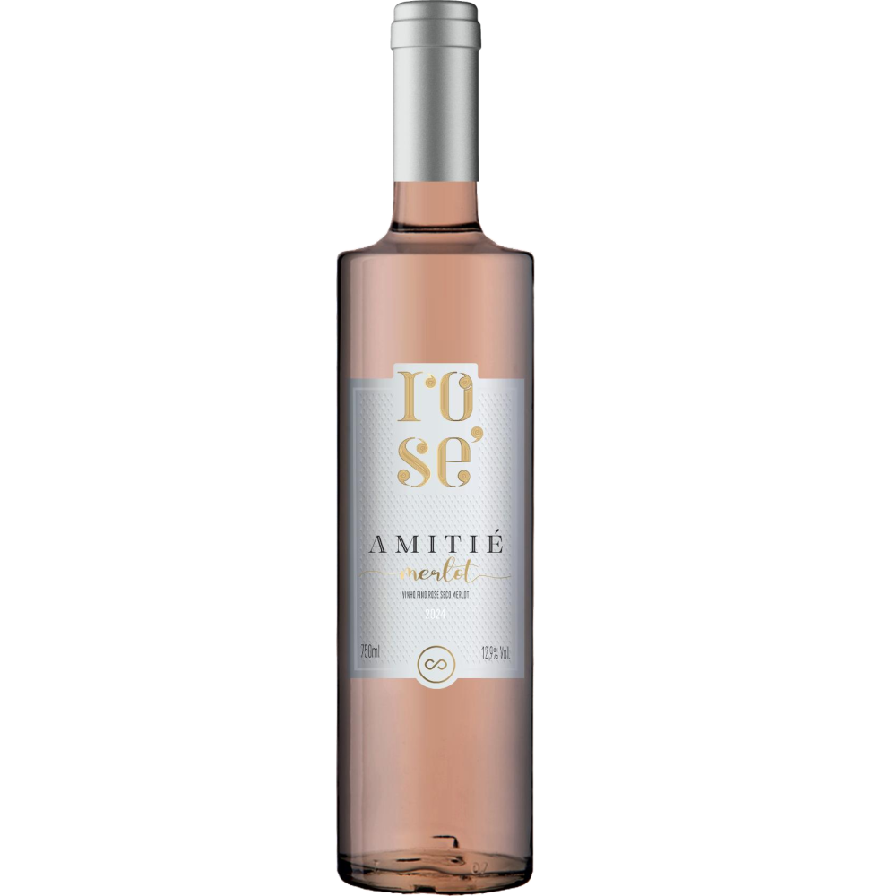 Vinho Amitié Miraflores Merlot Rosé 750ml