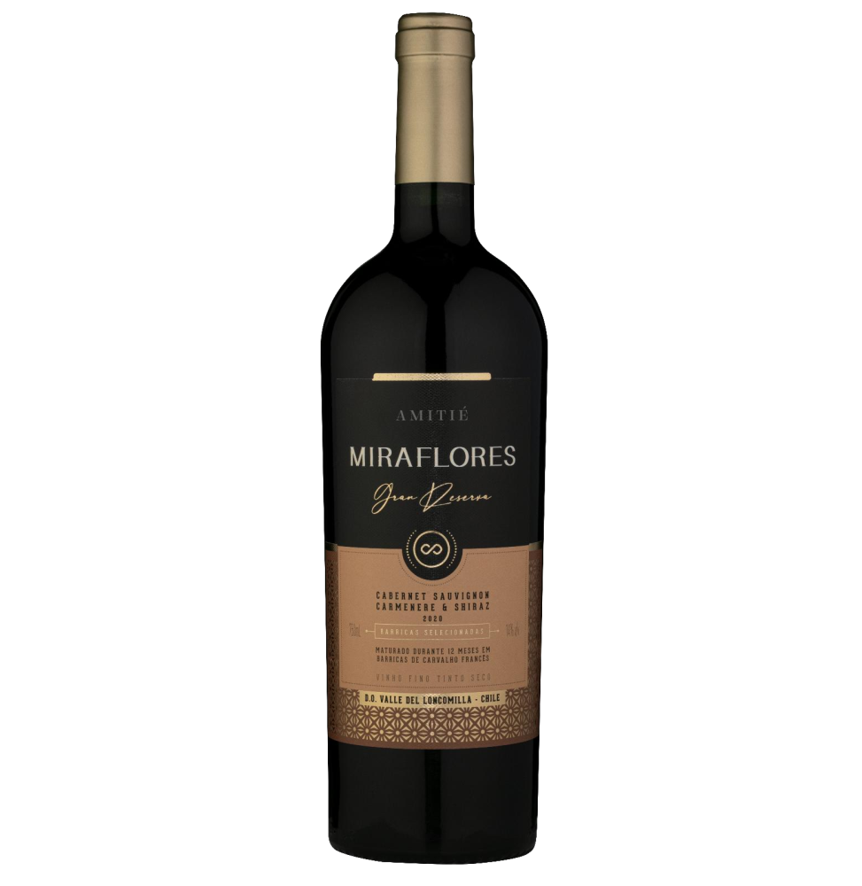 Vinho Amitié Tinto Miraflores Gran Reserva Cabernet Sauvignon 750ml