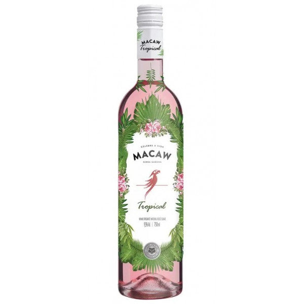 Vinho Macaw Frisante Tropical Rose 750ml