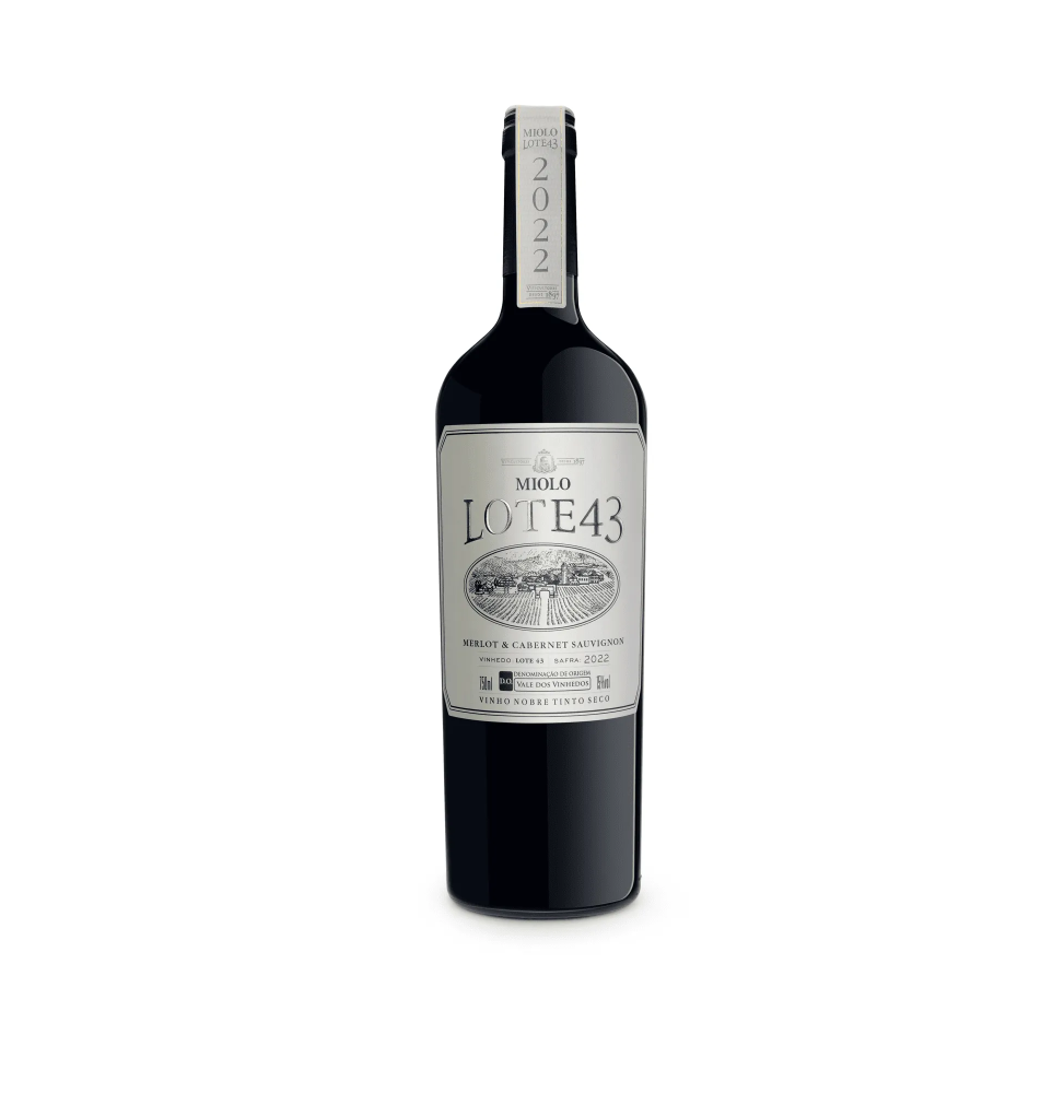 Vinho Miolo Lote 43 D.O.V.V. 750ml