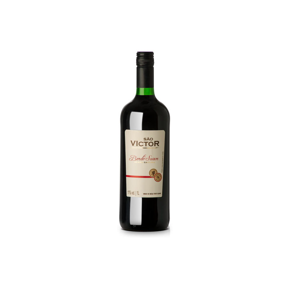 Vinho São Victor Tinto Suave 1L